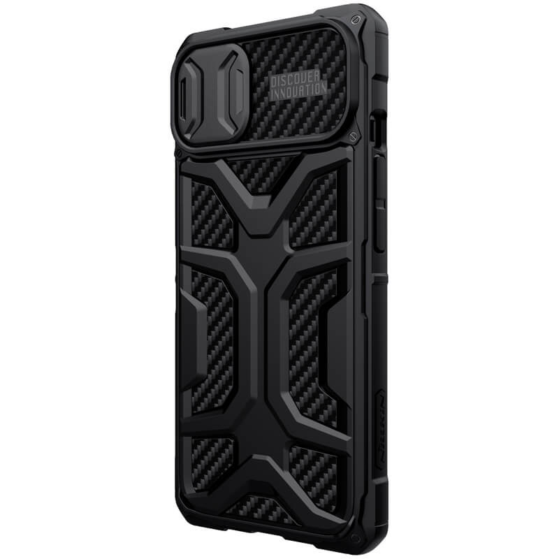 TPU+PC чехол Nillkin CamShield Adventurer (шторка на камеру) для Apple iPhone 13 Pro (6.1")