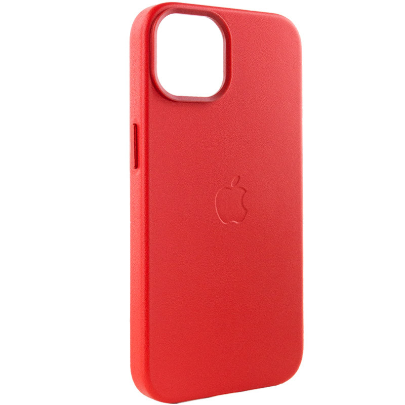 Кожаный чехол Leather Case (AA Plus) with MagSafe для Apple iPhone 13 (6.1")