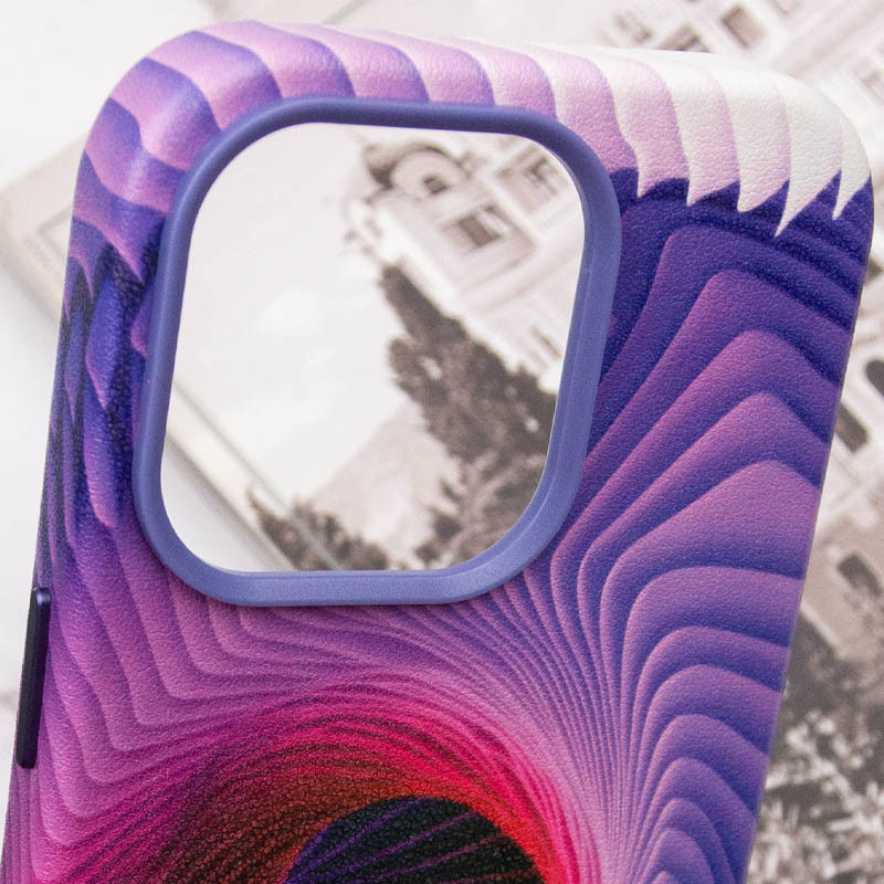 Кожаный чехол Colour Splash with MagSafe для Apple iPhone 13 Pro Max (6.7")