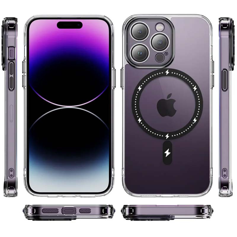 Чехол TPU+PC Colorful with MagSafe для Apple iPhone 12 Pro (6.1")