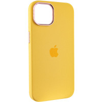 Чехол Silicone Case Metal Buttons (AA) для Apple iPhone 12 Pro / 12 (6.1")