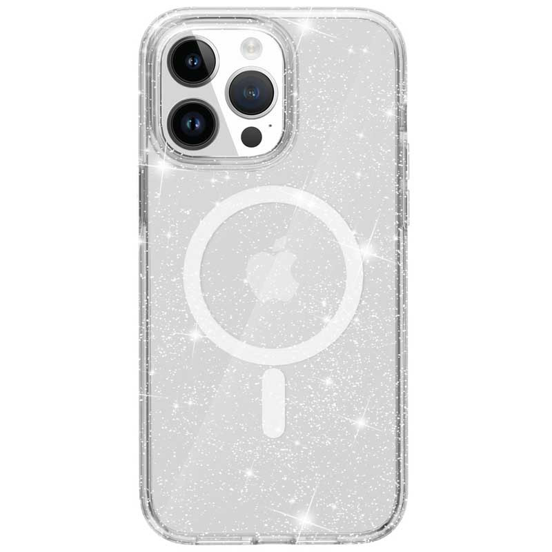 Чехол TPU Galaxy Sparkle (MagFit) для Apple iPhone 12 Pro Max (6.7")