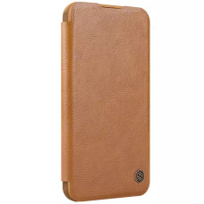 Кожаный чехол-книжка Nillkin Qin Prop для Apple iPhone 16 Pro Max (6.9")