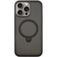 TPU+PC чехол Metal Buttons with MagSafe Colorful HQ Ring для Apple iPhone 15 Pro Max (6.7")