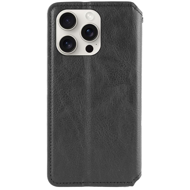 Кожаный чехол-книжка GETMAN Cubic (PU) для Apple iPhone 13 Pro (6.1")