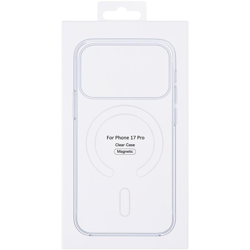 Уценка Чехол Clear Case (AAA) with MagSafe and Animation для Apple iPhone 17 Pro (6.3")