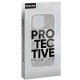 TPU чехол Carbon Protective with Magsafe для Apple iPhone 16 Pro (6.3")