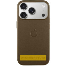 Чехол кожаный Leather Case (AA) with MagSafe and Animation для Apple iPhone 17 Air (6.5")