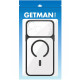 Чехол TPU GETMAN Moon Clear with MagSafe для Apple iPhone 17 Pro (6.3")