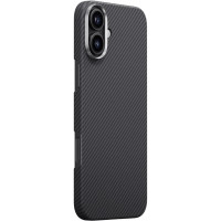 Чехол PC Carbon Protection Slim with MagSafe для Apple iPhone 17 (6.3")
