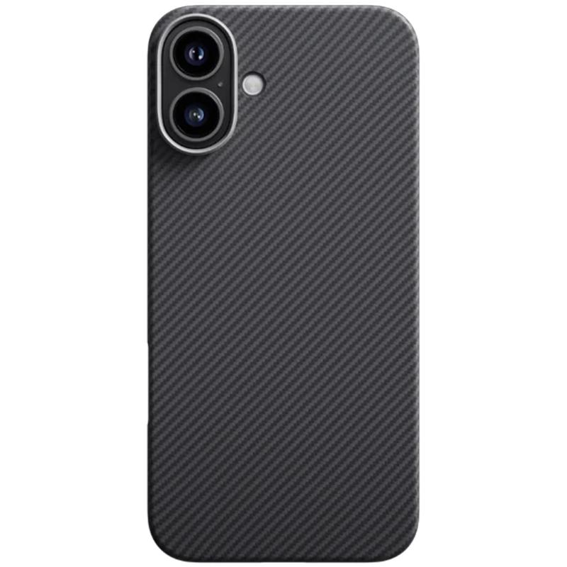 Чехол PC Carbon Protection Slim with MagSafe для Apple iPhone 17 (6.3")