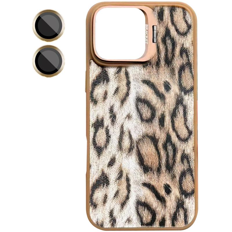 Чехол TPU+PC Wild Leopard with MagSafe and Lens для Apple iPhone 13 / 14 (6.1")