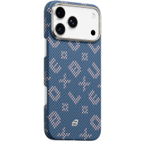 TPU+PC чехол Blueo Gilded Tactile Woven with MagSafe для Apple iPhone 17 Pro (6.3")