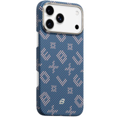 TPU+PC чехол Blueo Gilded Tactile Woven with MagSafe для Apple iPhone 17 Pro (6.3")