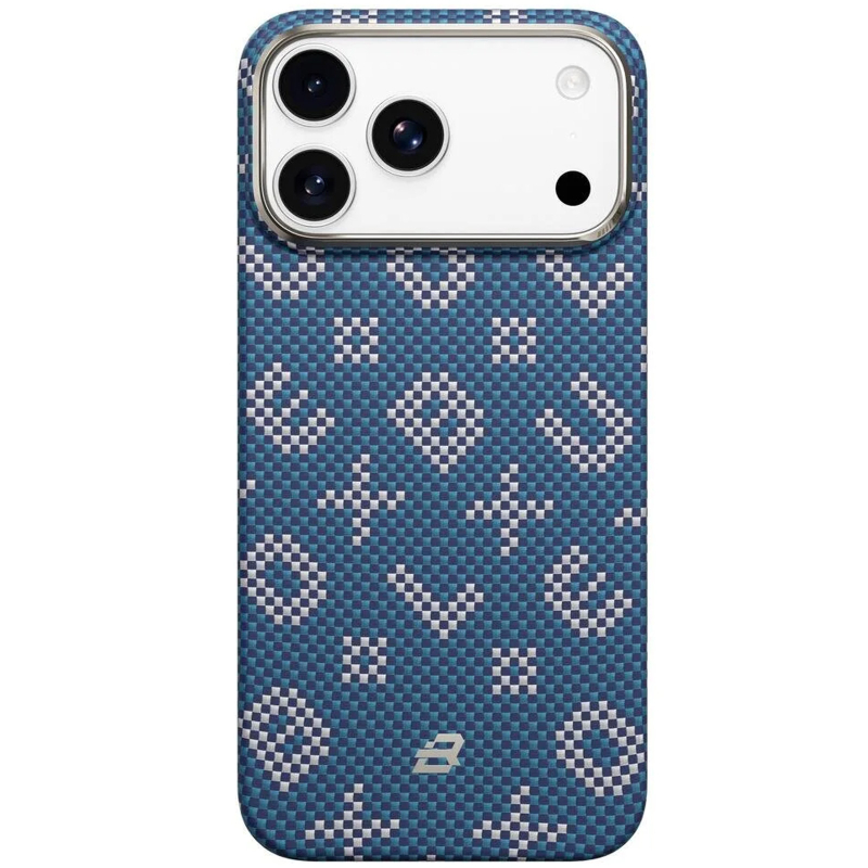 TPU+PC чехол Blueo Gilded Tactile Woven with MagSafe для Apple iPhone 17 Pro (6.3")