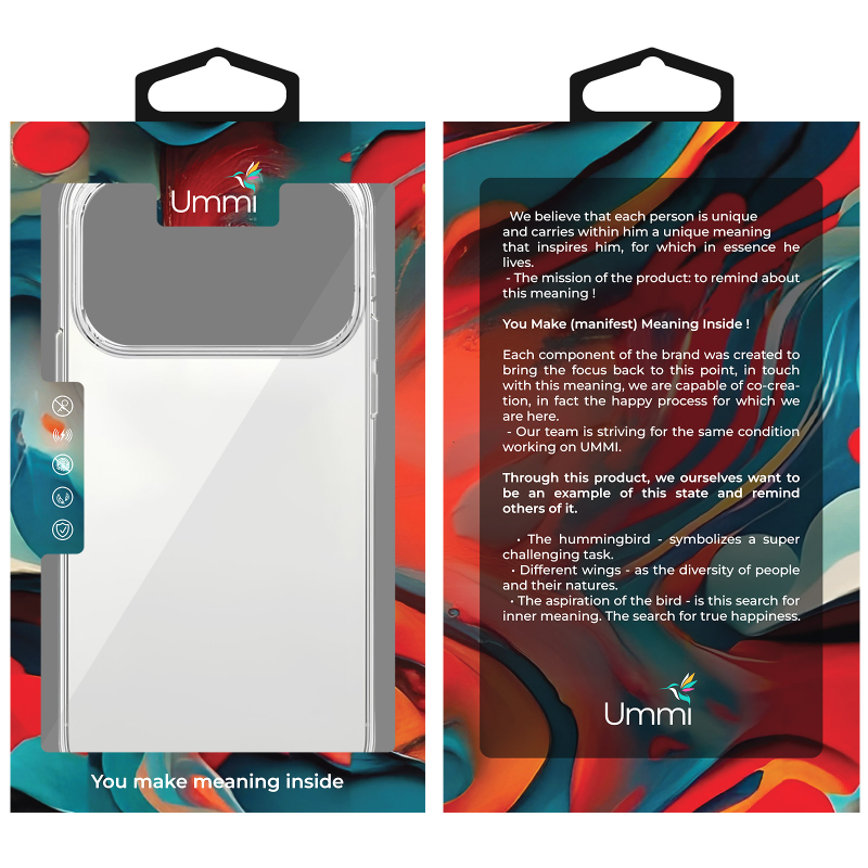 Чехол TPU Ummi transparent для Apple iPhone 17 Pro / 18 Pro (6.3")