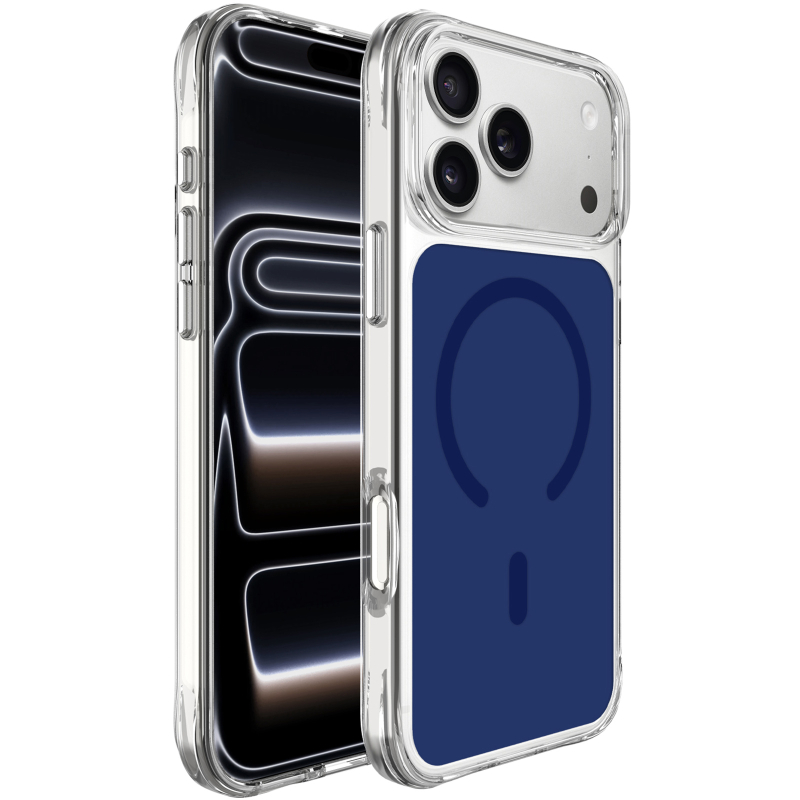 Чехол TPU+PC Space Pure Color with Magnetic Fit для Apple iPhone 17 Pro Max / 18 Pro Max (6.9")
