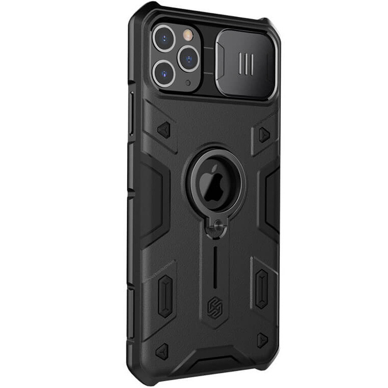 TPU+PC чехол Nillkin CamShield Armor (шторка на камеру) для Apple iPhone 11 Pro Max (6.5")