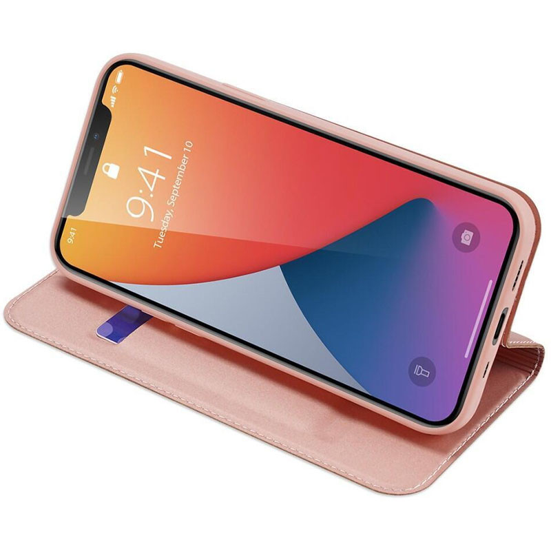 Уценка Чехол-книжка Dux Ducis с карманом для визиток для Apple iPhone 13 Pro Max (6.7")