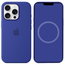 Чехол Silicone case (AAA) full with Magsafe and Animation для Apple iPhone 16 Pro Max (6.9")
