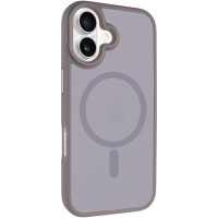 TPU+PC чехол Metal Buttons with MagSafe для Apple iPhone 17 (6.3")