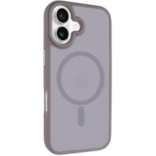 TPU+PC чехол Metal Buttons with MagSafe для Apple iPhone 17 (6.3")