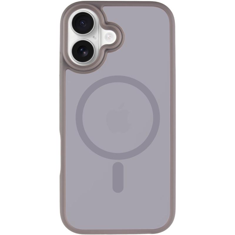 TPU+PC чехол Metal Buttons with MagSafe для Apple iPhone 17 (6.3")