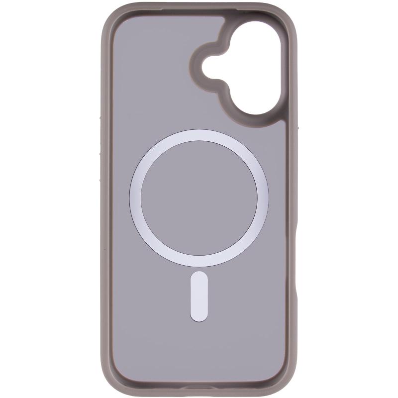 TPU+PC чехол Metal Buttons with MagSafe для Apple iPhone 17 (6.3")