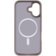 TPU+PC чехол Metal Buttons with MagSafe для Apple iPhone 17 (6.3")