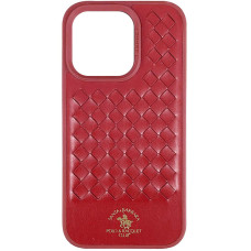 Кожаный чехол Polo Santa Barbara для Apple iPhone 15 Pro (6.1")