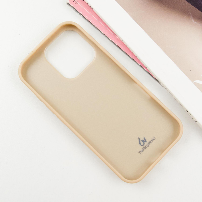 TPU чехол Bling World Rock Diamond для Apple iPhone 14 Pro Max (6.7")