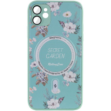 TPU+PC чехол Secret Garden with MagSafe для Apple iPhone 12 (6.1")