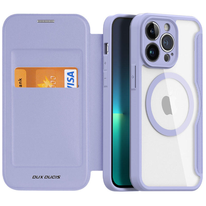 Уценка Чехол-книжка Dux Ducis Skin X Pro with MagSafe для Apple iPhone 14 Pro (6.1")