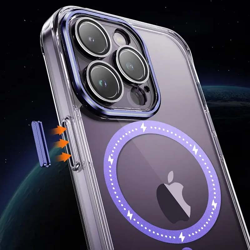 Чехол TPU+PC Colorful with MagSafe для Apple iPhone 12 Pro Max (6.7")