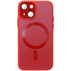 Чехол TPU+Glass Sapphire Midnight with MagSafe для Apple iPhone 13 (6.1")