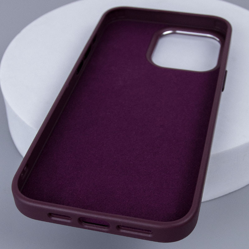 Кожаный чехол Bonbon Leather Metal Style with MagSafe для Apple iPhone 13 Pro (6.1")