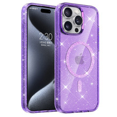 Чехол TPU Eclipse Sparkle (MagFit) для Apple iPhone 15 Pro Max (6.7")