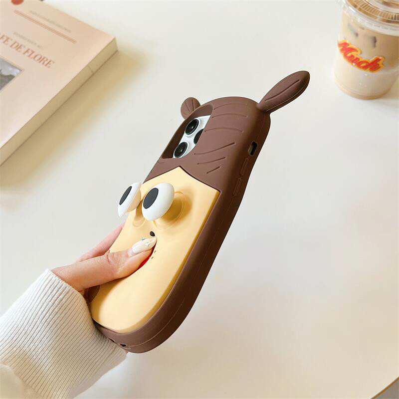 Силиконовый чехол Funny 3D для Apple iPhone 12 Pro / 12 (6.1")