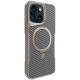 TPU+PC чехол Metal Buttons with MagSafe Carbon Ring для Apple iPhone 15 (6.1")