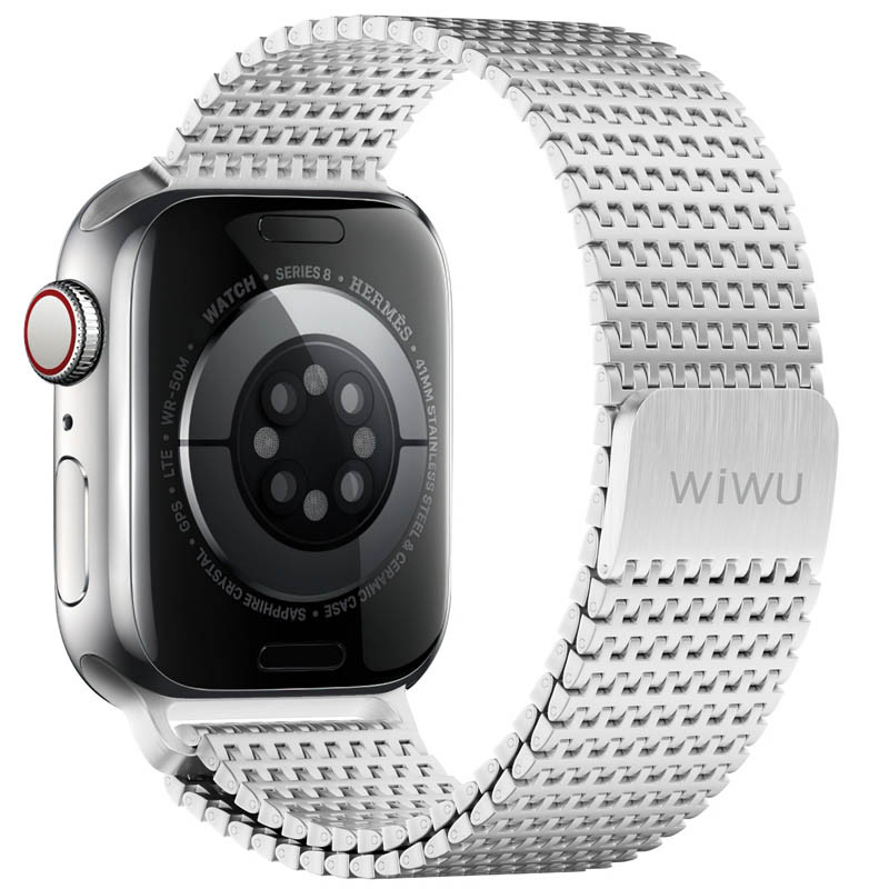 Уценка Ремешок WiWU Stainless steel для Apple Watch 42/44/45/49mm