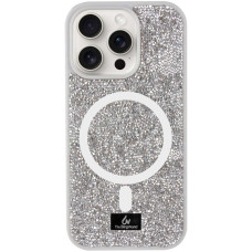 TPU чехол Bling World Rock Diamond with MagSafe для Apple iPhone 15 Pro Max (6.7")