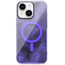 Чехол TPU Shiny Mountain (MagFit) для Apple iPhone 14 / 13 (6.1")