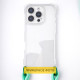 Чехол TPU CrossBody with straps для Apple iPhone 14 (6.1")