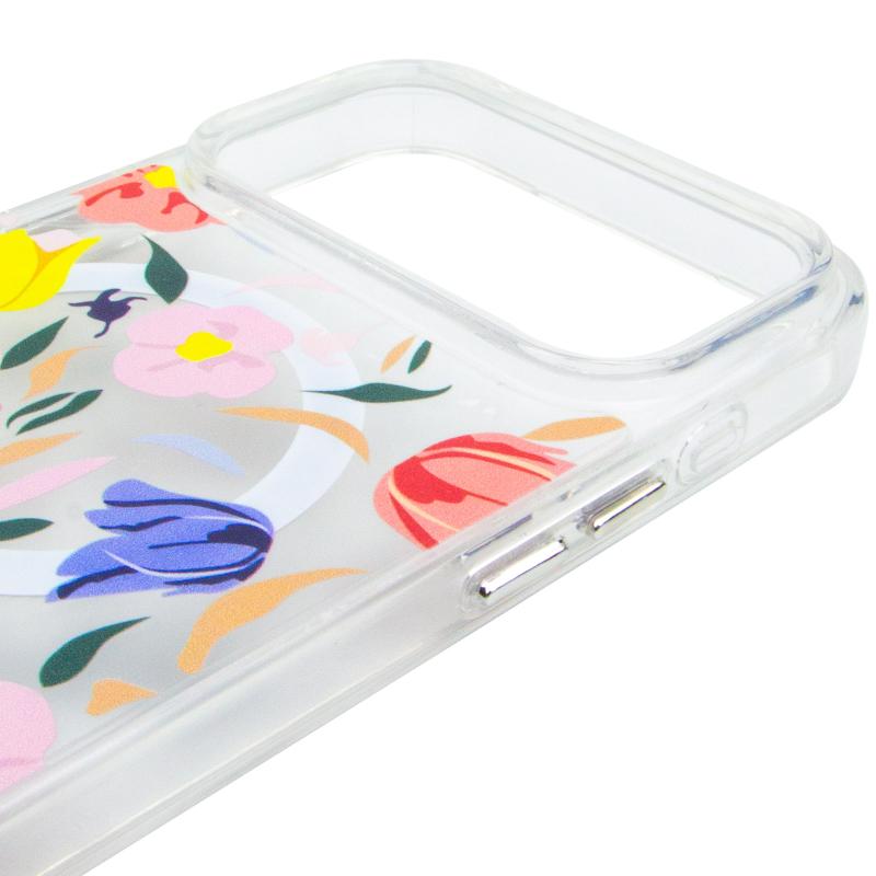 TPU+PC чехол Clear Garden with MagSafe для Apple iPhone 17 Pro Max (6.9")