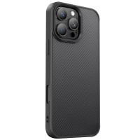 TPU чехол Carbon Protective with Magsafe для Apple iPhone 16 Pro Max (6.9")