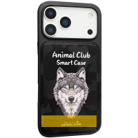 TPU+PC чехол Animal Club для Apple iPhone 16 (6.1")