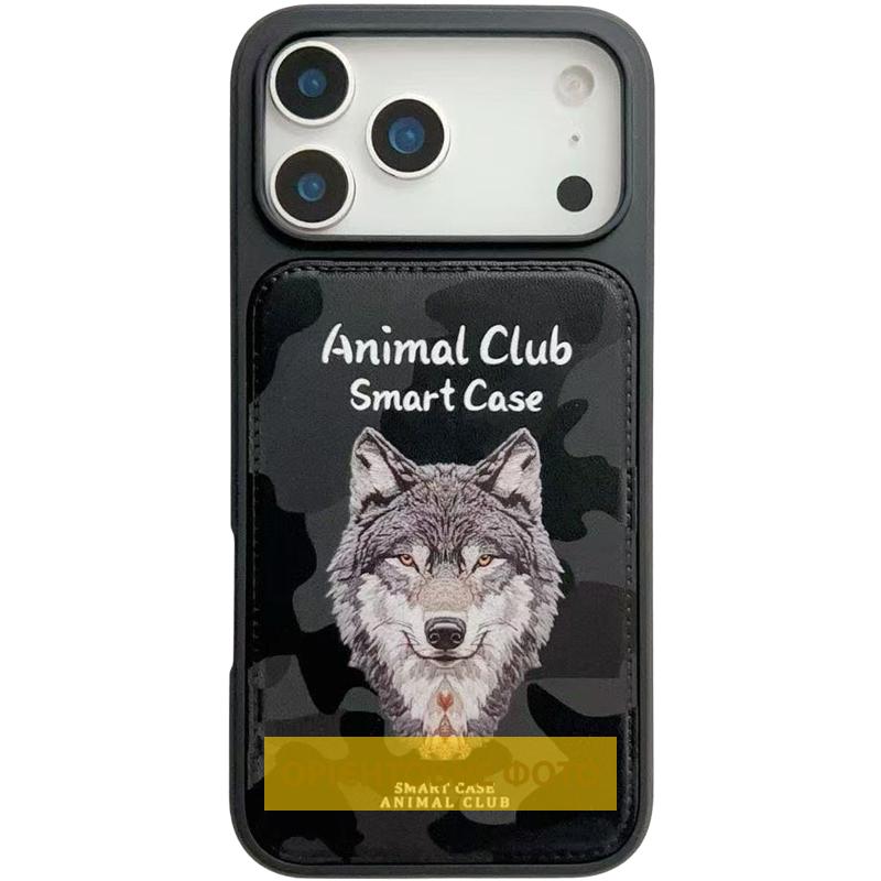 TPU+PC чехол Animal Club для Apple iPhone 16 (6.1")