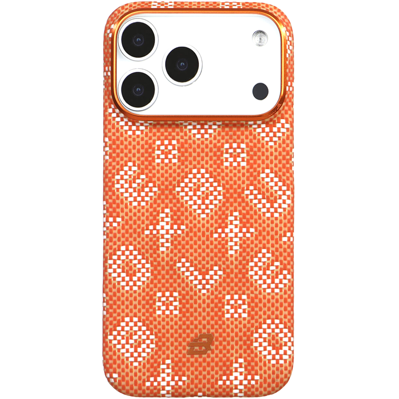 TPU+PC чехол Blueo Gilded Tactile Woven with MagSafe для Apple iPhone 17 Pro Max (6.9")