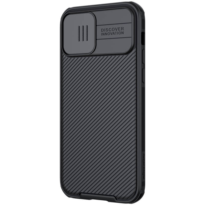 Карбоновая накладка Nillkin CamShield Pro для Apple iPhone 14/13 (6.1")