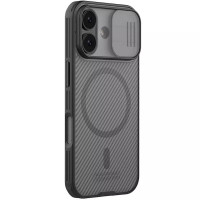 Карбоновая накладка Nillkin CamShield Pro Magnetic для Apple iPhone 17 (6.3")